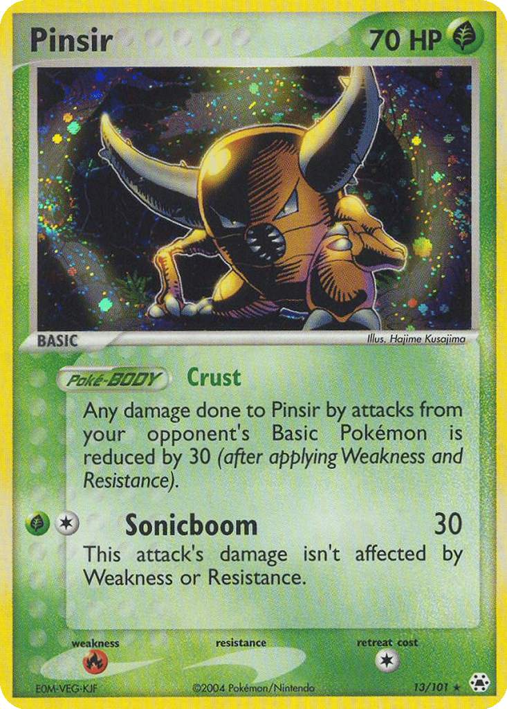 Pinsir card