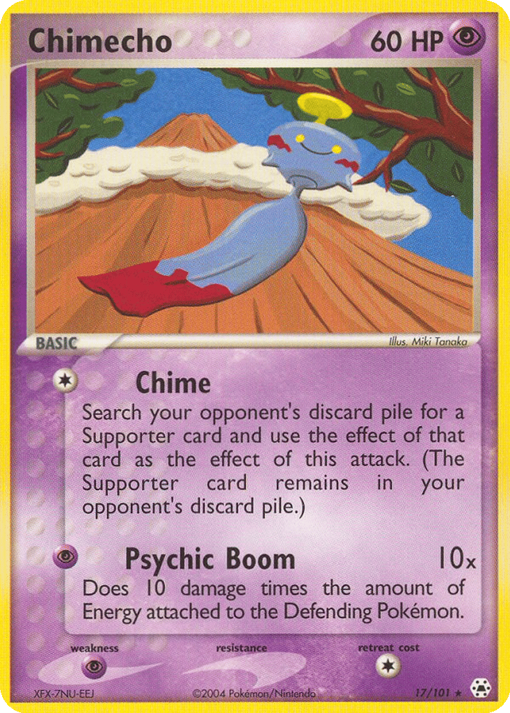 Chimecho card