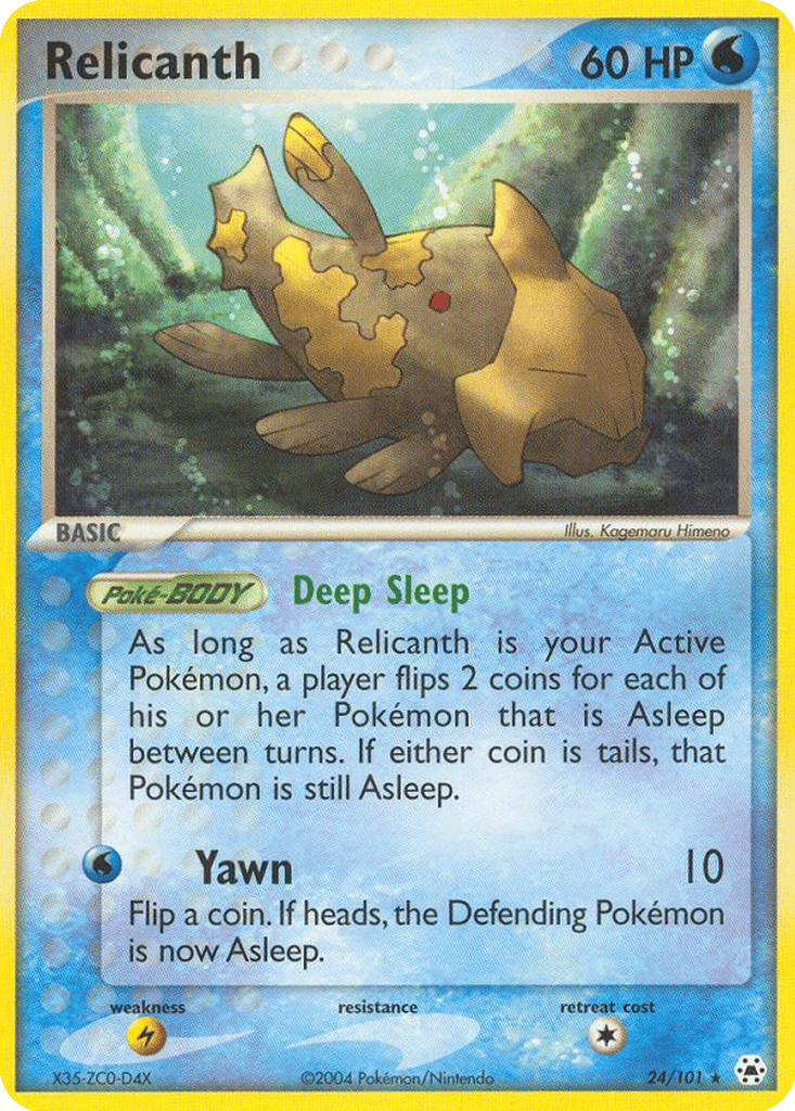 Relicanth card