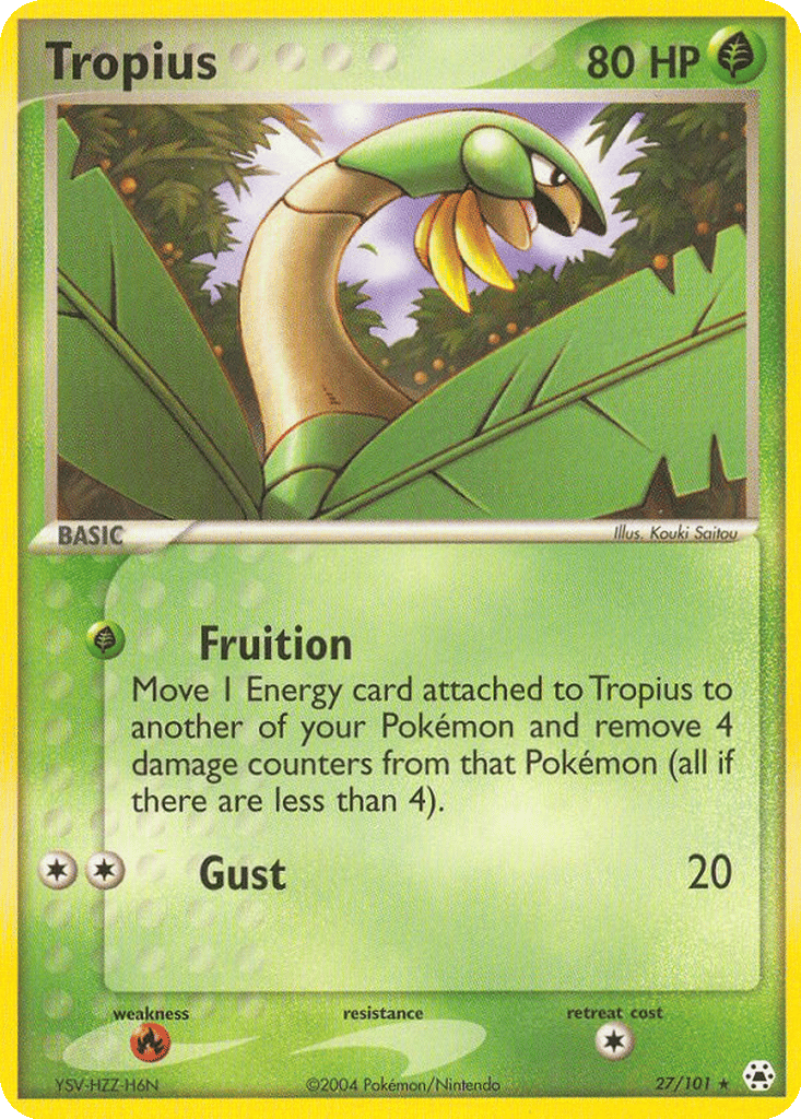Tropius card