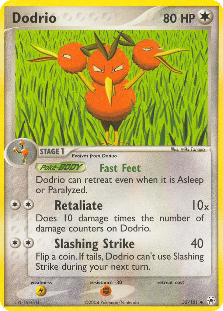 Dodrio card