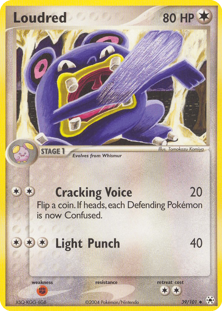 Loudred card