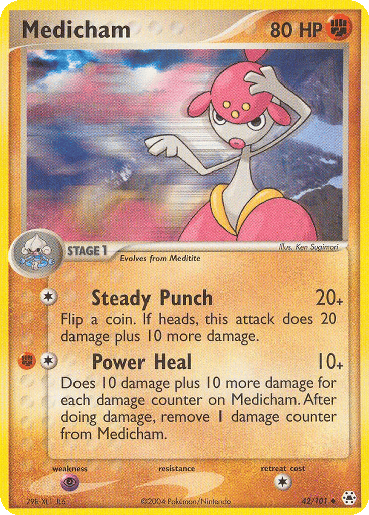 Medicham card