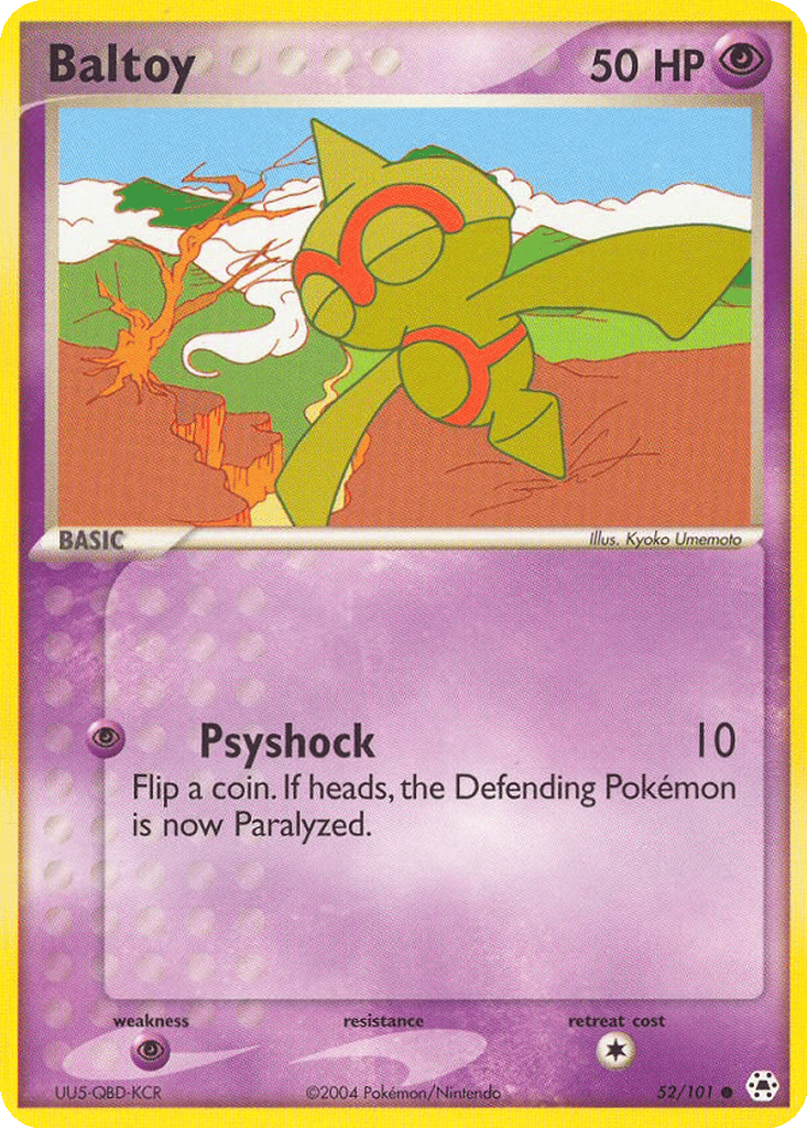 Baltoy card