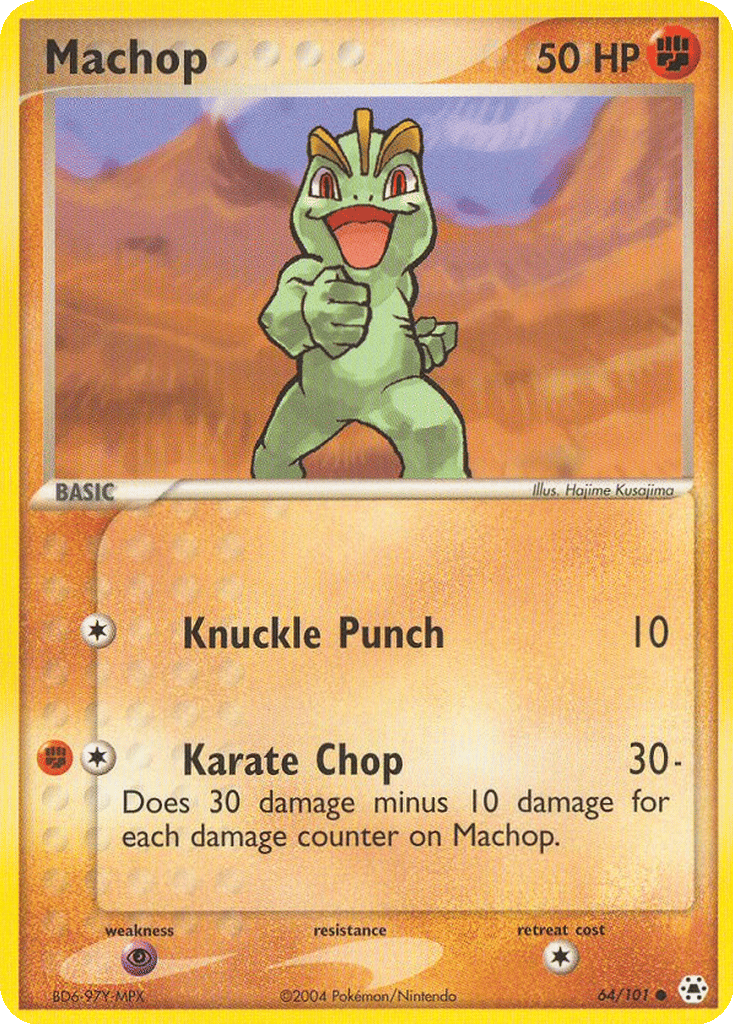 Machop card