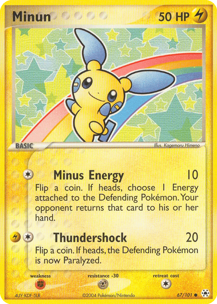 Minun card
