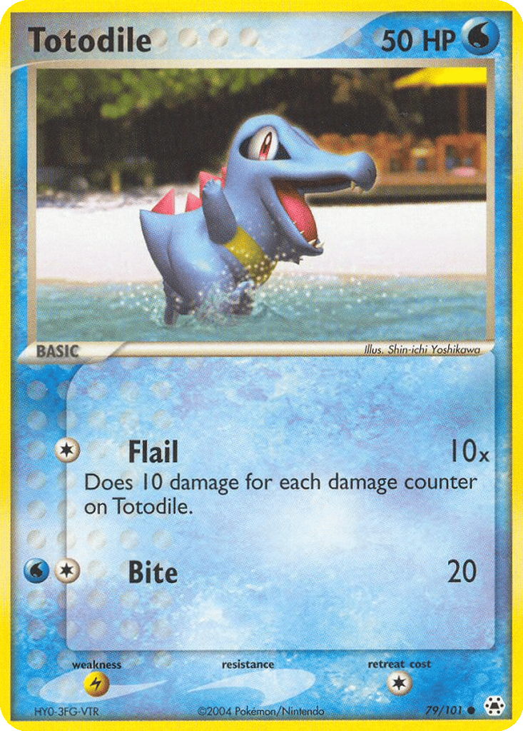 Totodile card