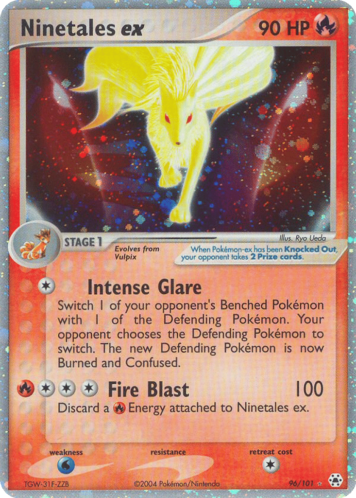 Ninetales ex card