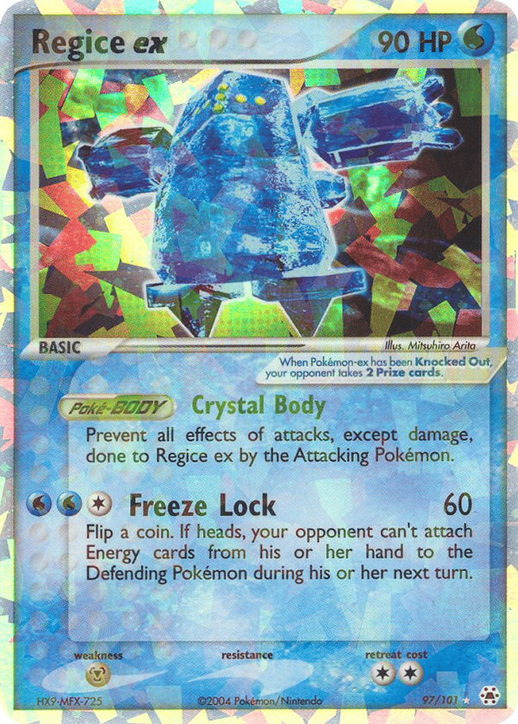 Regice ex card
