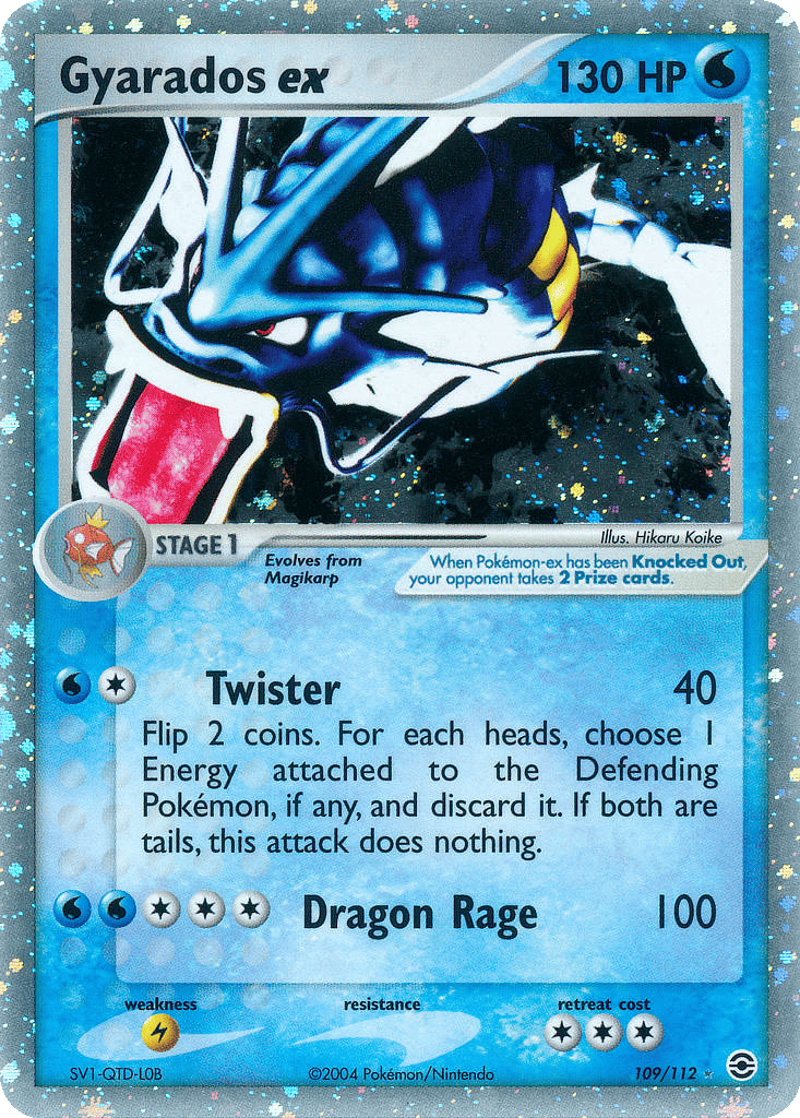 Gyarados ex card