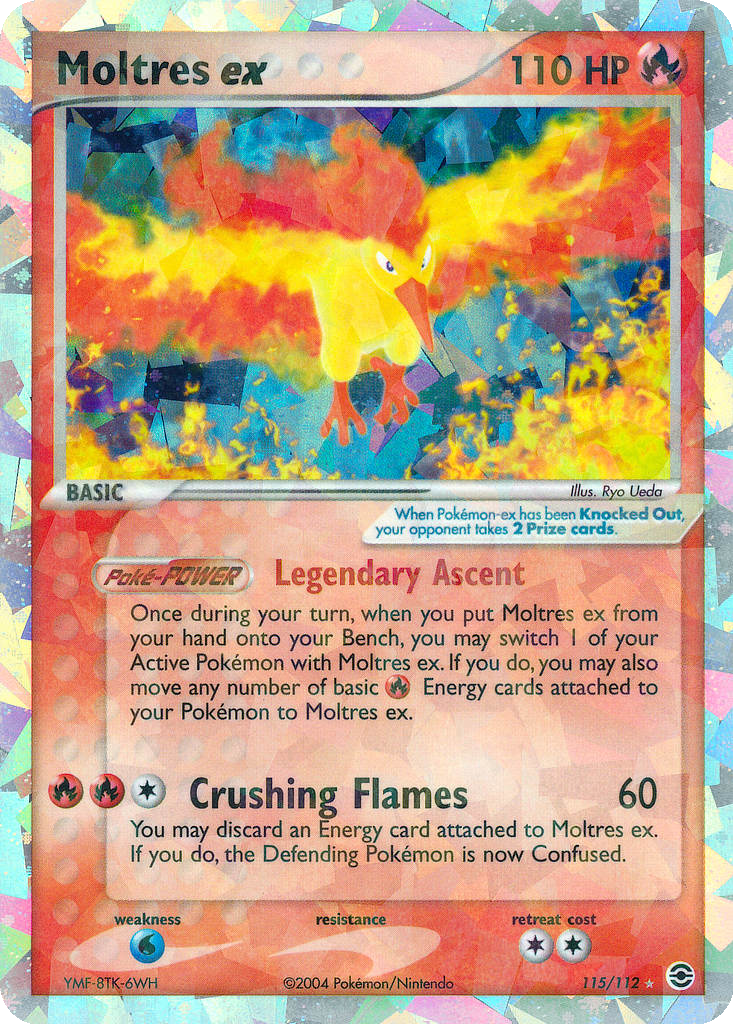 Moltres ex card