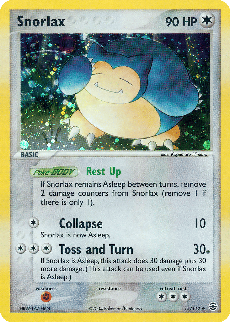 Snorlax card