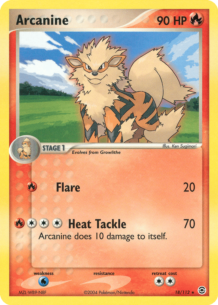 Arcanine card