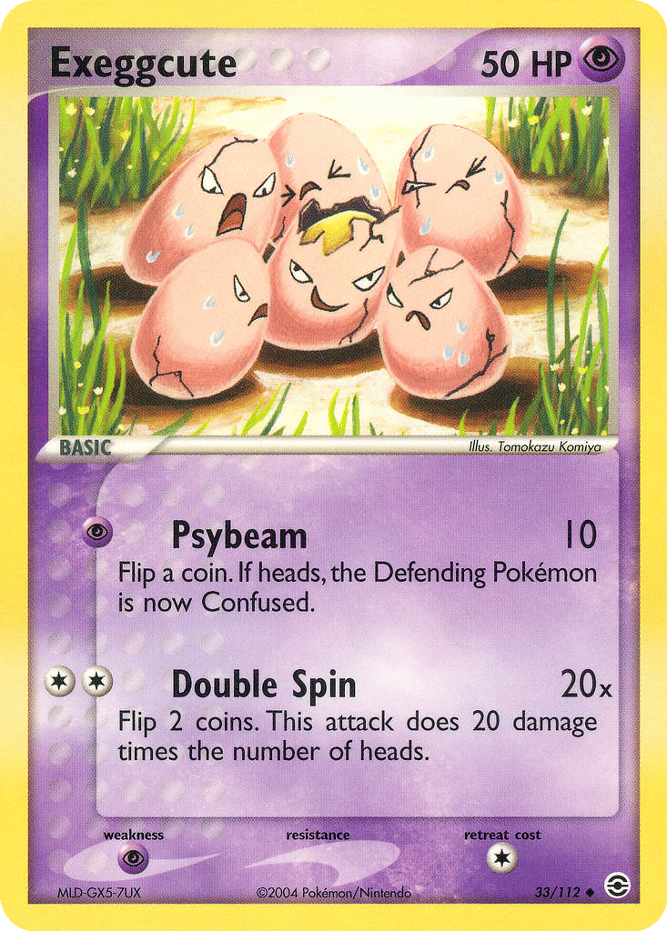 Exeggcute card