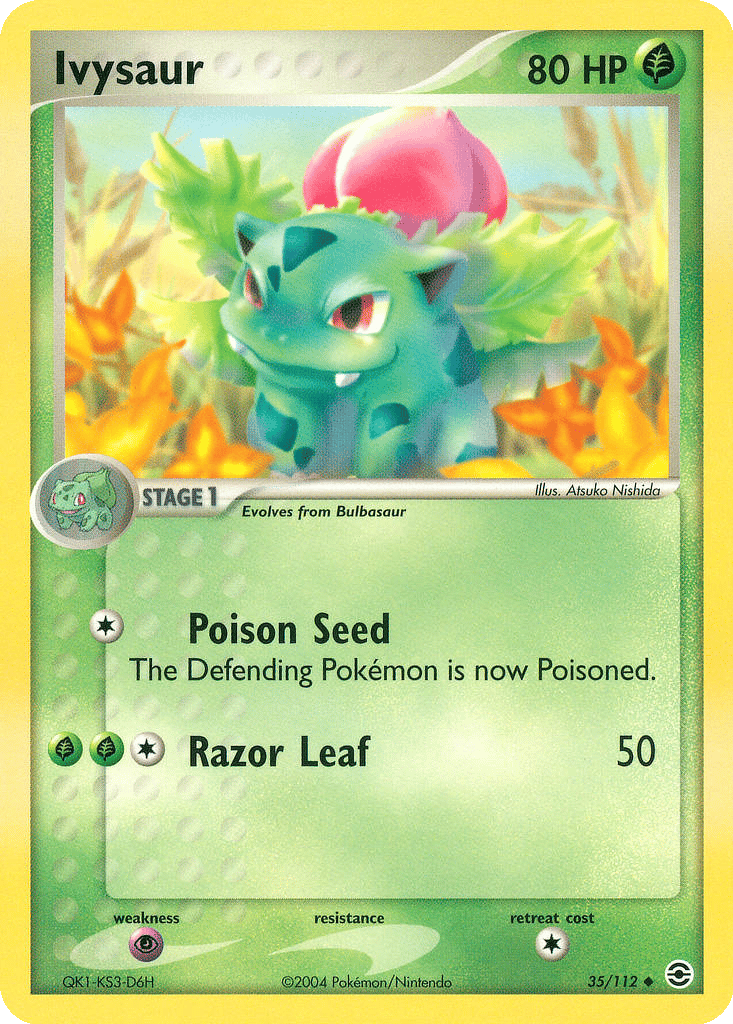 Ivysaur card