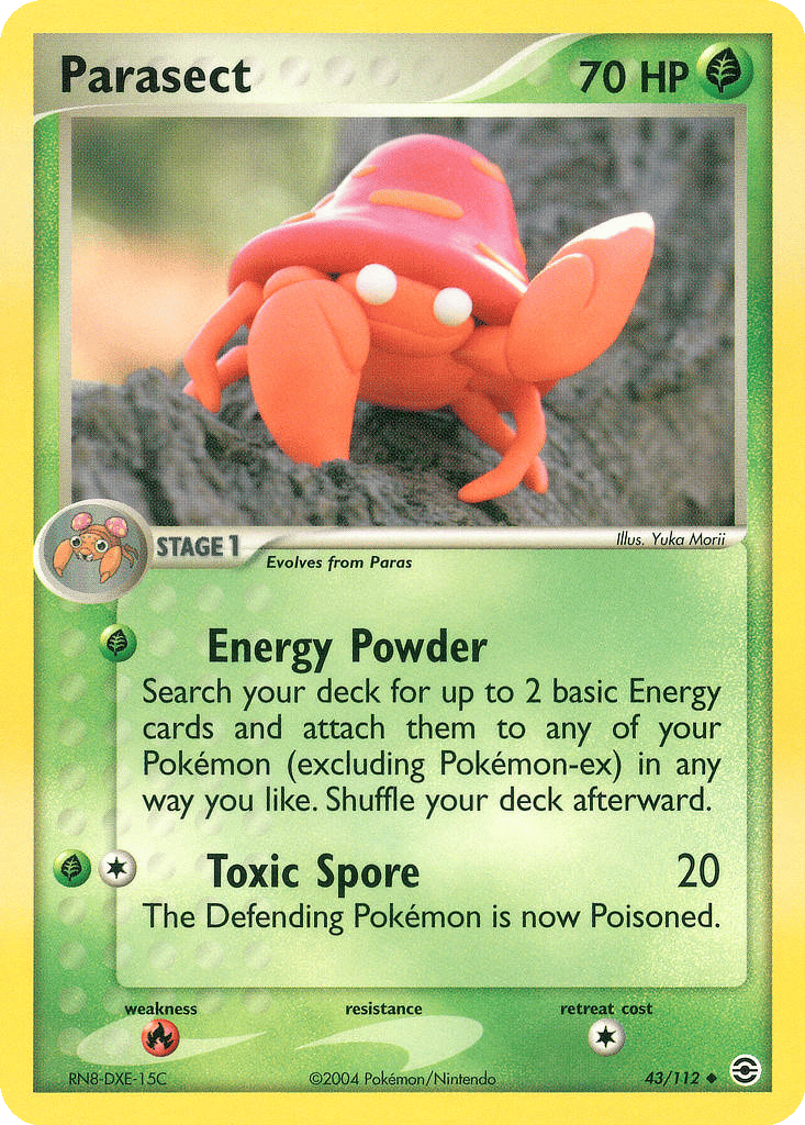 Parasect card