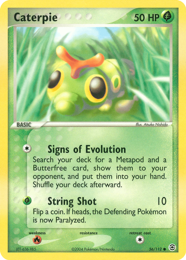 Caterpie card