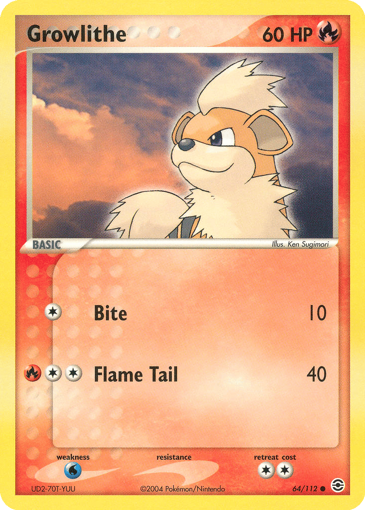 Growlithe card