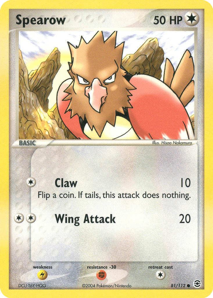 Spearow card
