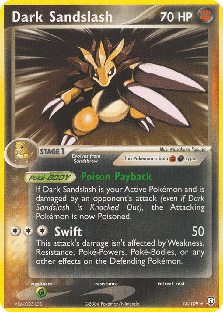 Dark Sandslash card