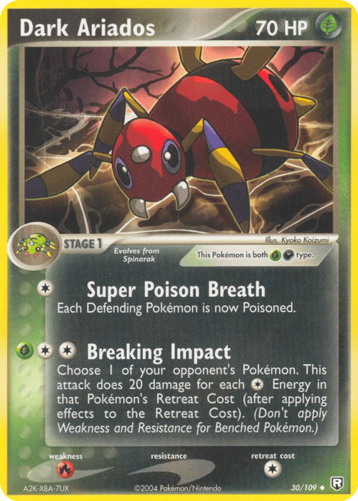 Dark Ariados card