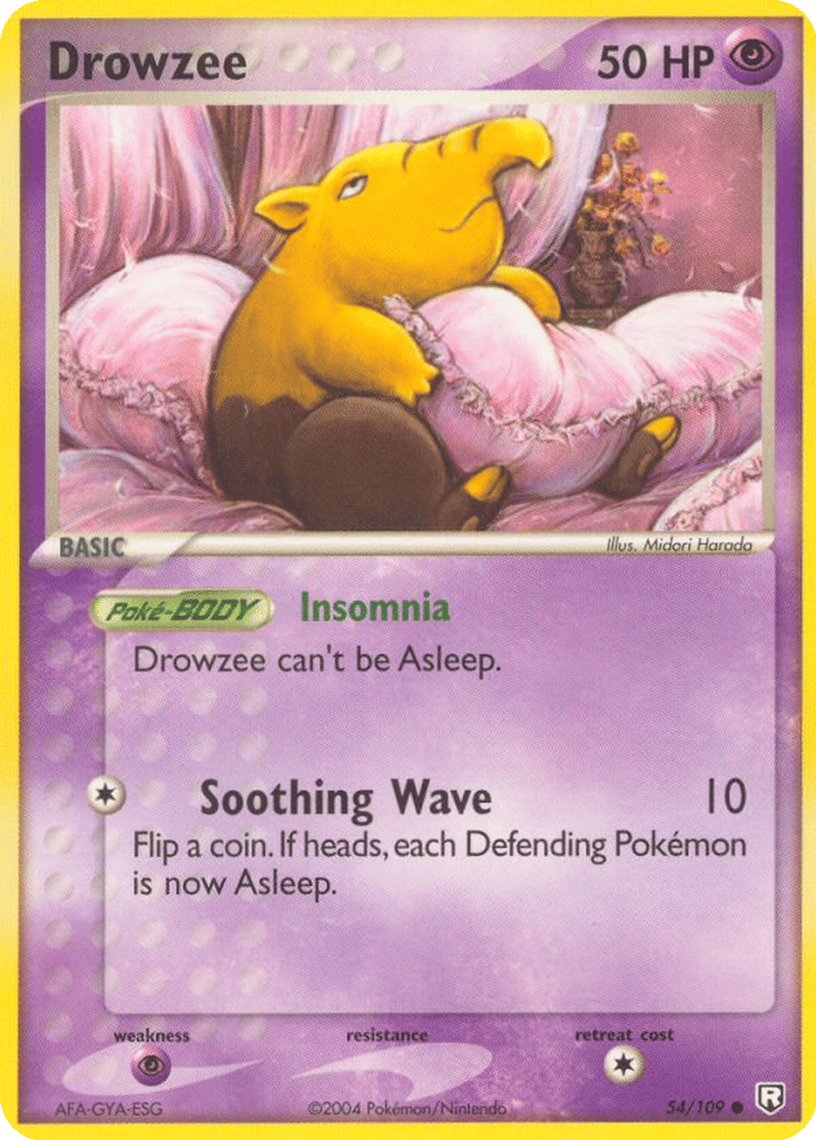 Drowzee card