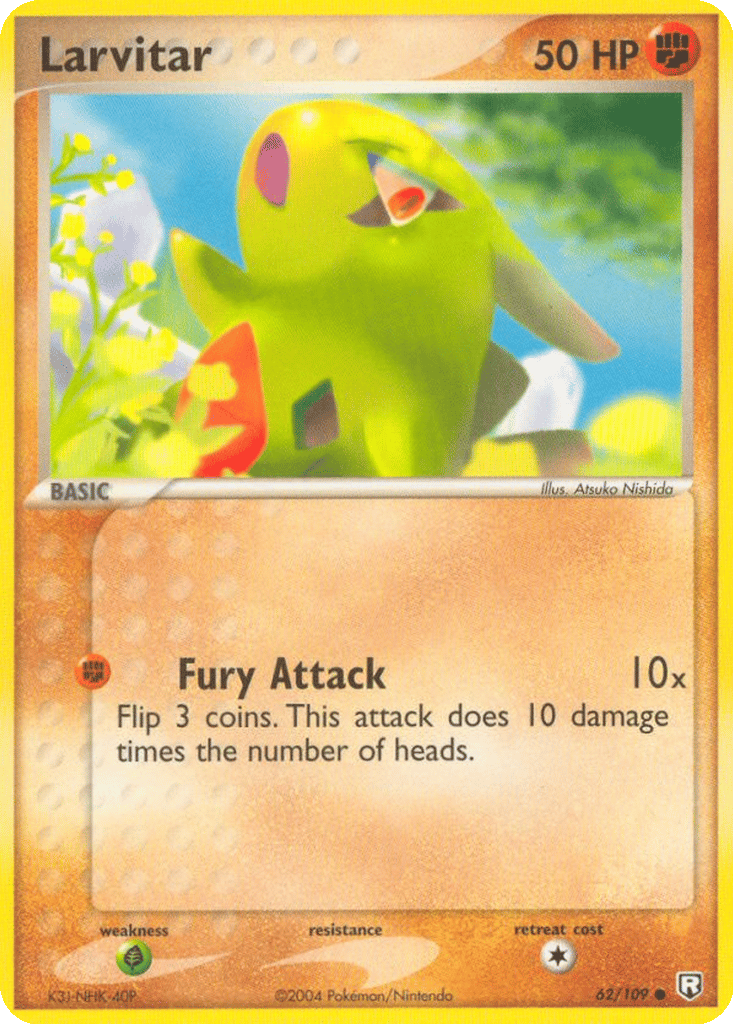 Larvitar card
