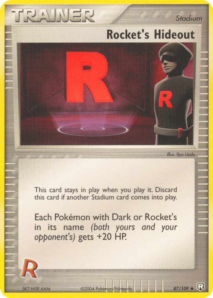 Rocket's Hideout card