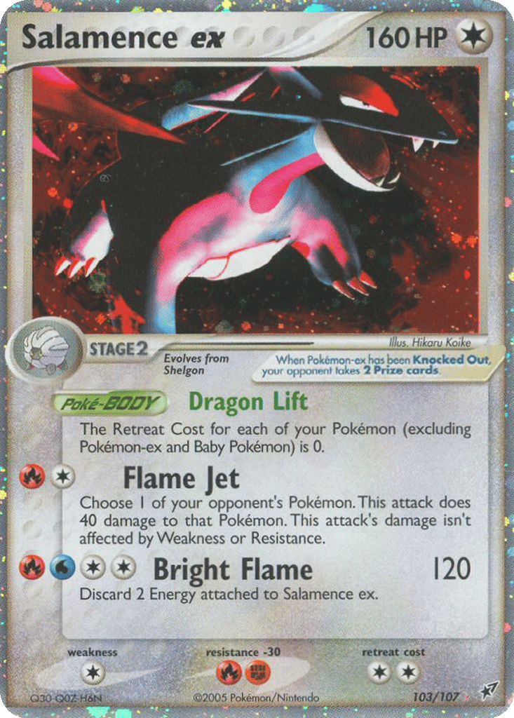 Salamence ex card