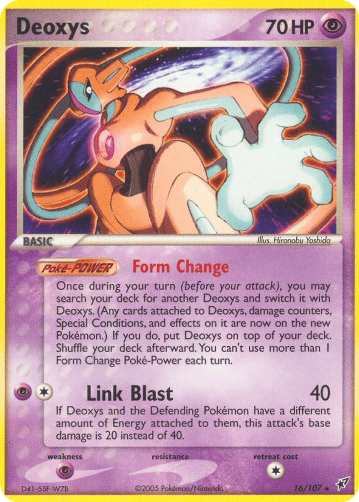 Deoxys card
