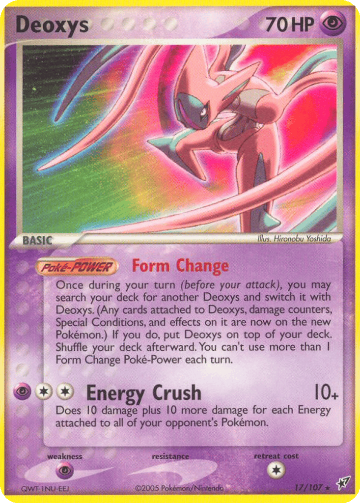 Deoxys card