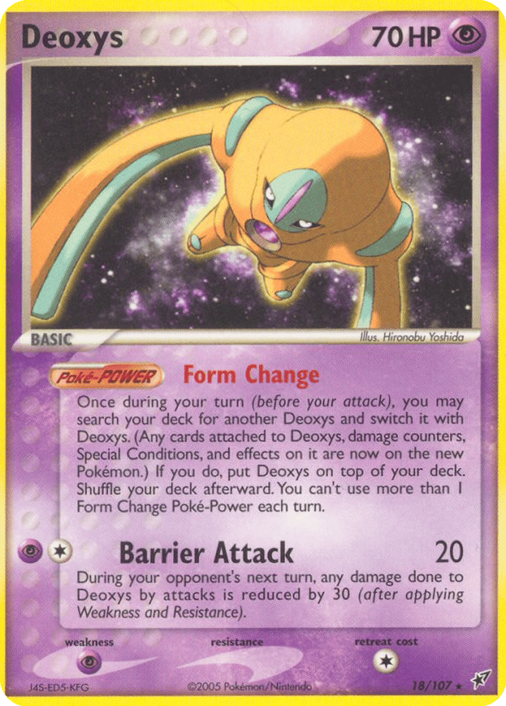 Deoxys card