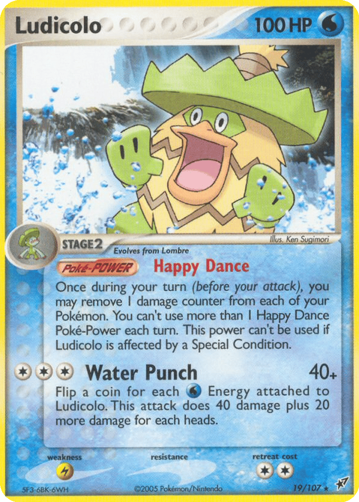 Ludicolo card