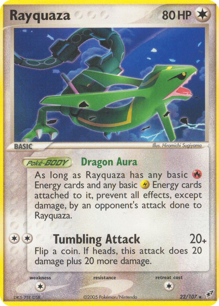 Rayquaza card