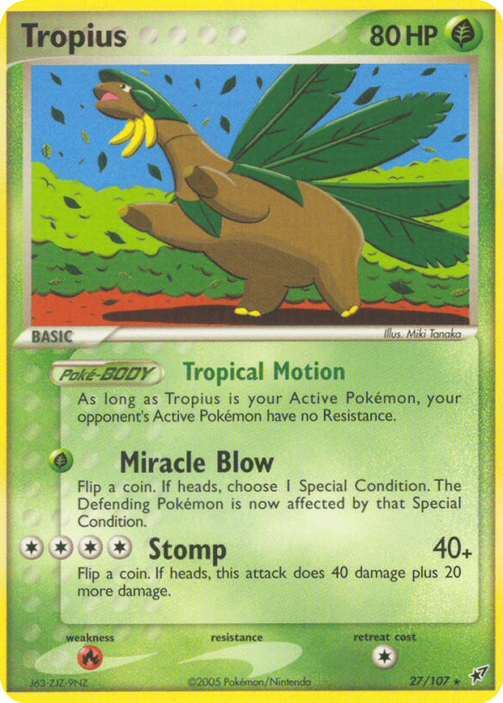 Tropius card