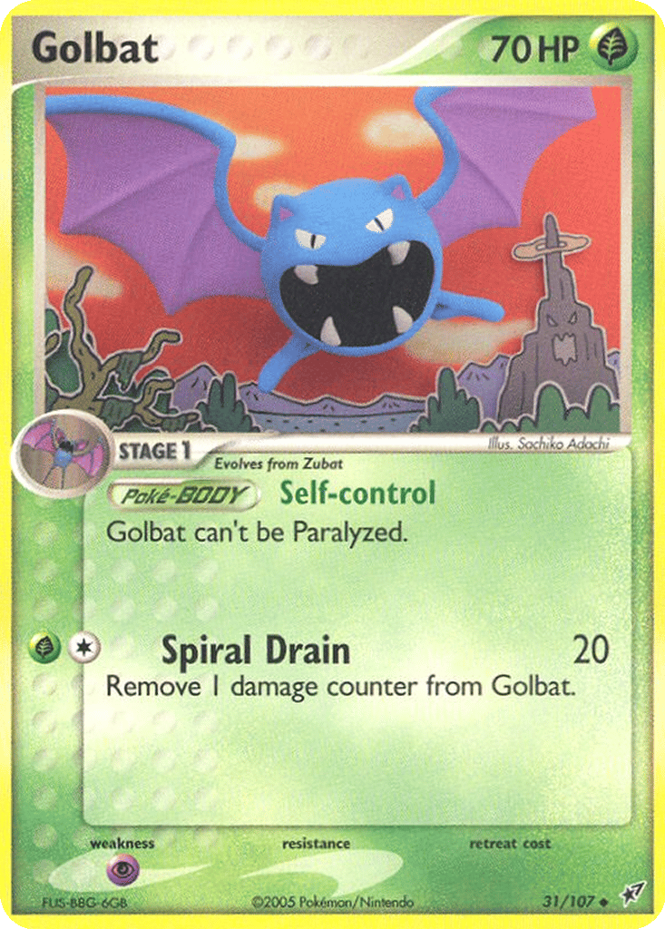 Golbat card