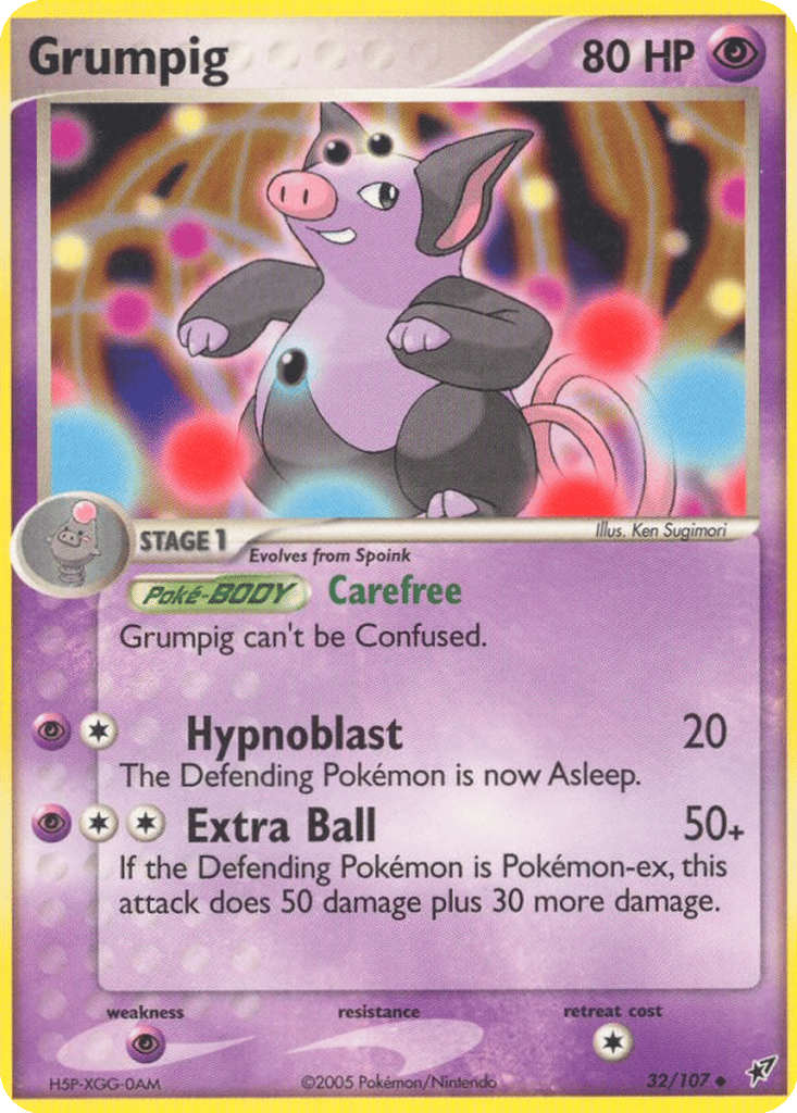 Grumpig card