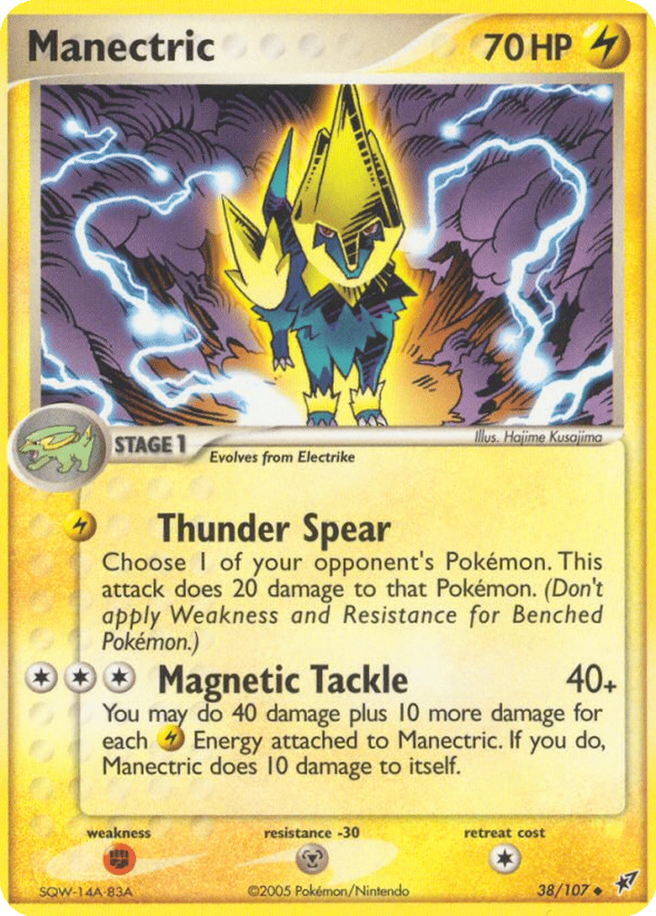 Manectric card