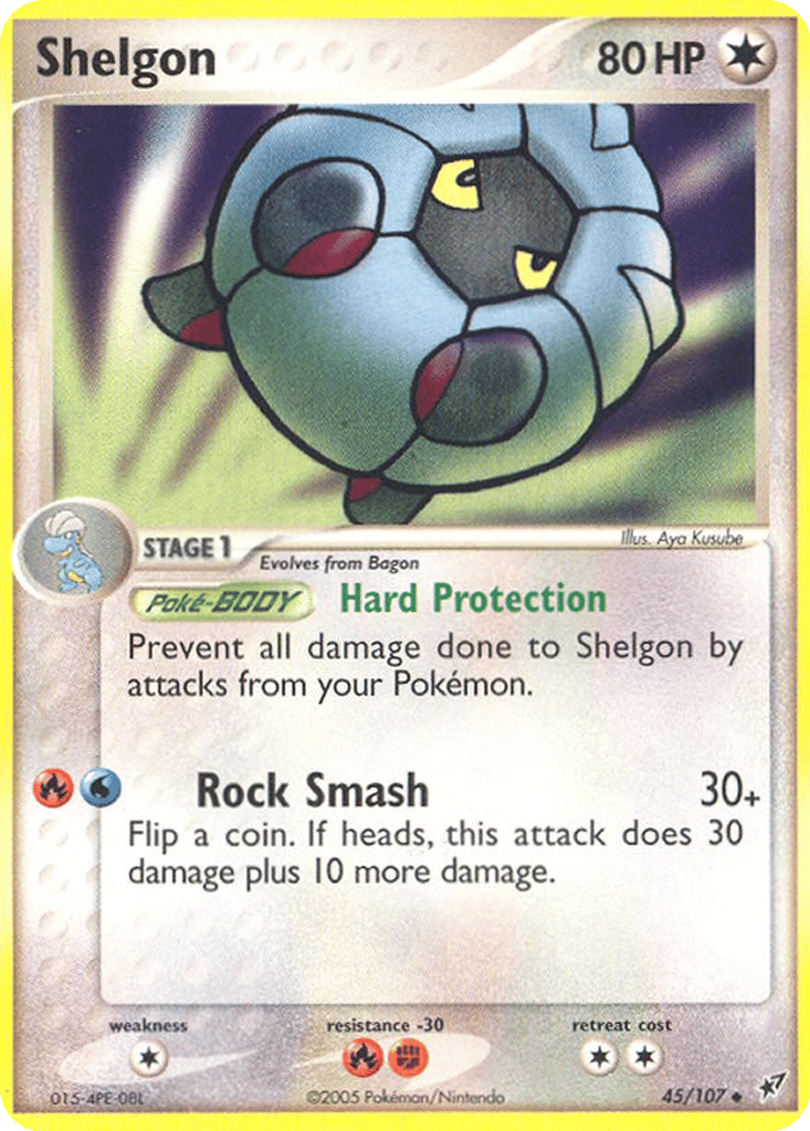 Shelgon card