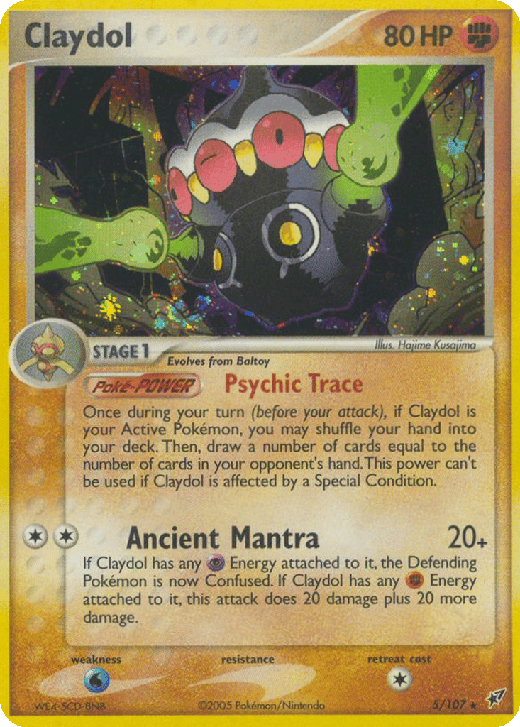 Claydol card