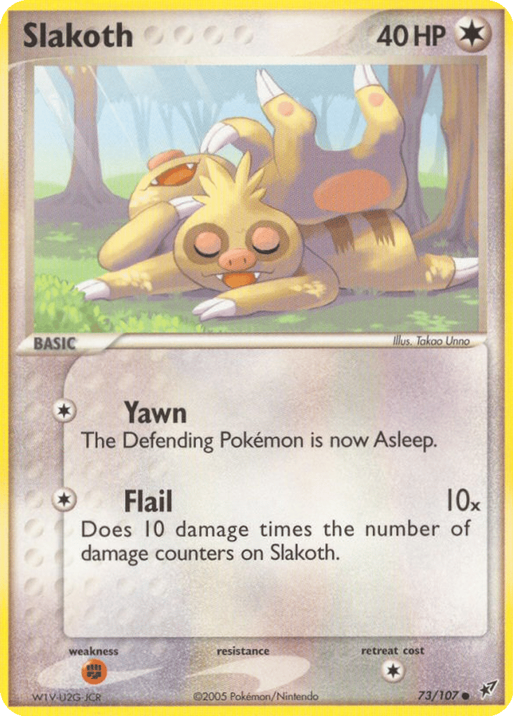 Slakoth card