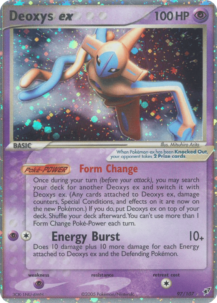 Deoxys ex card