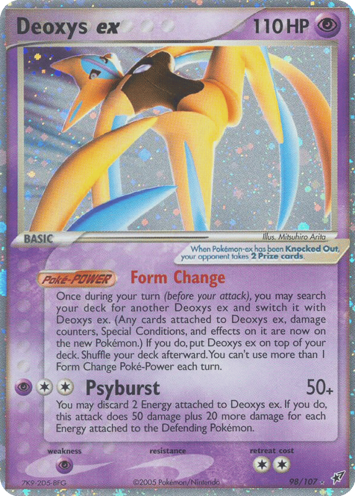 Deoxys ex card