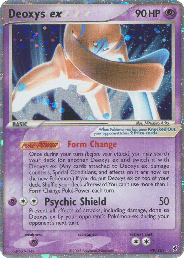 Deoxys ex card
