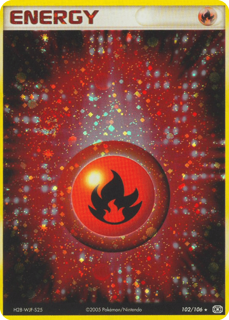 Fire Energy card