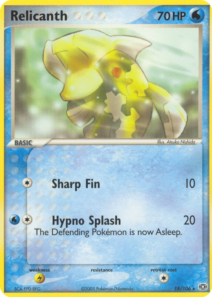 Relicanth card