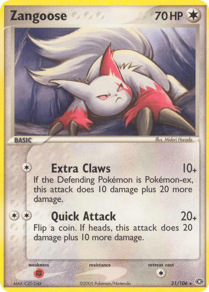 Zangoose card