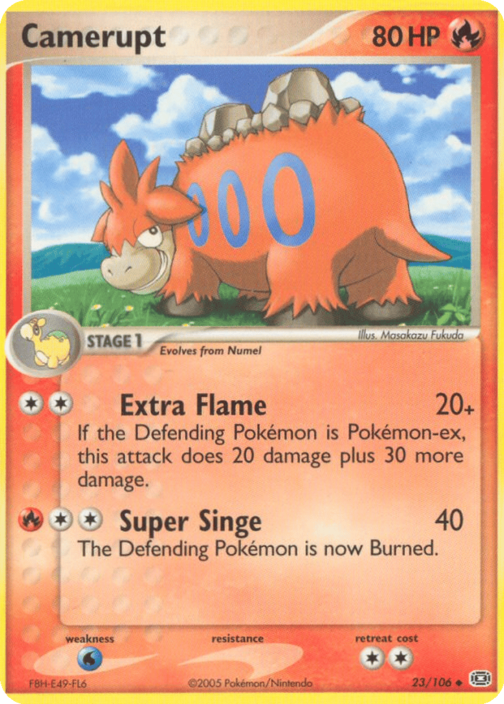 Camerupt card