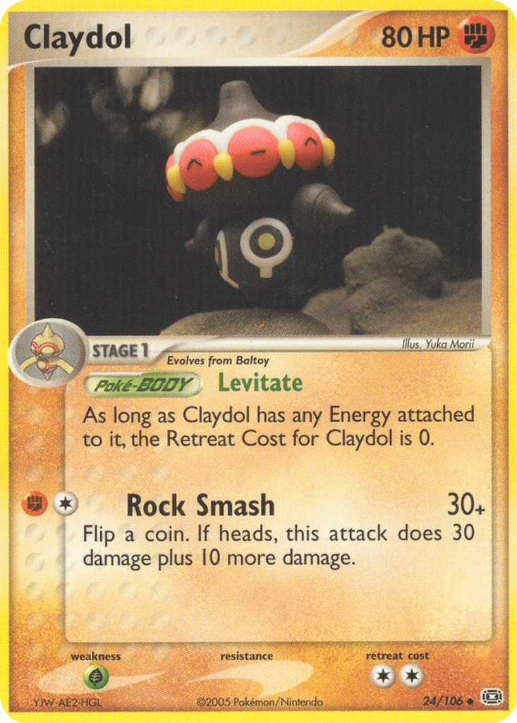 Claydol card