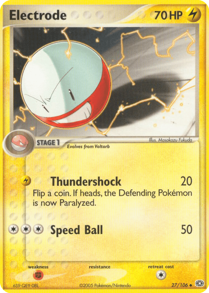 Electrode card